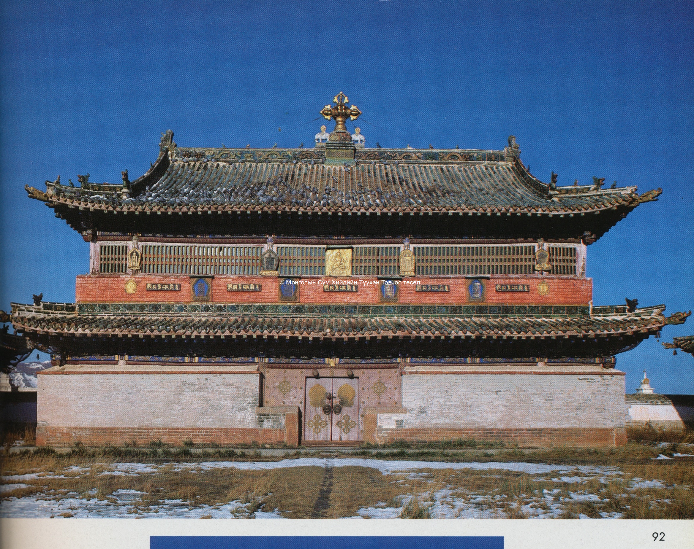 The temple of Gol Zuu. Tsültem, N., Mongolian Architecture. Ulaanbaatar 1988, 92